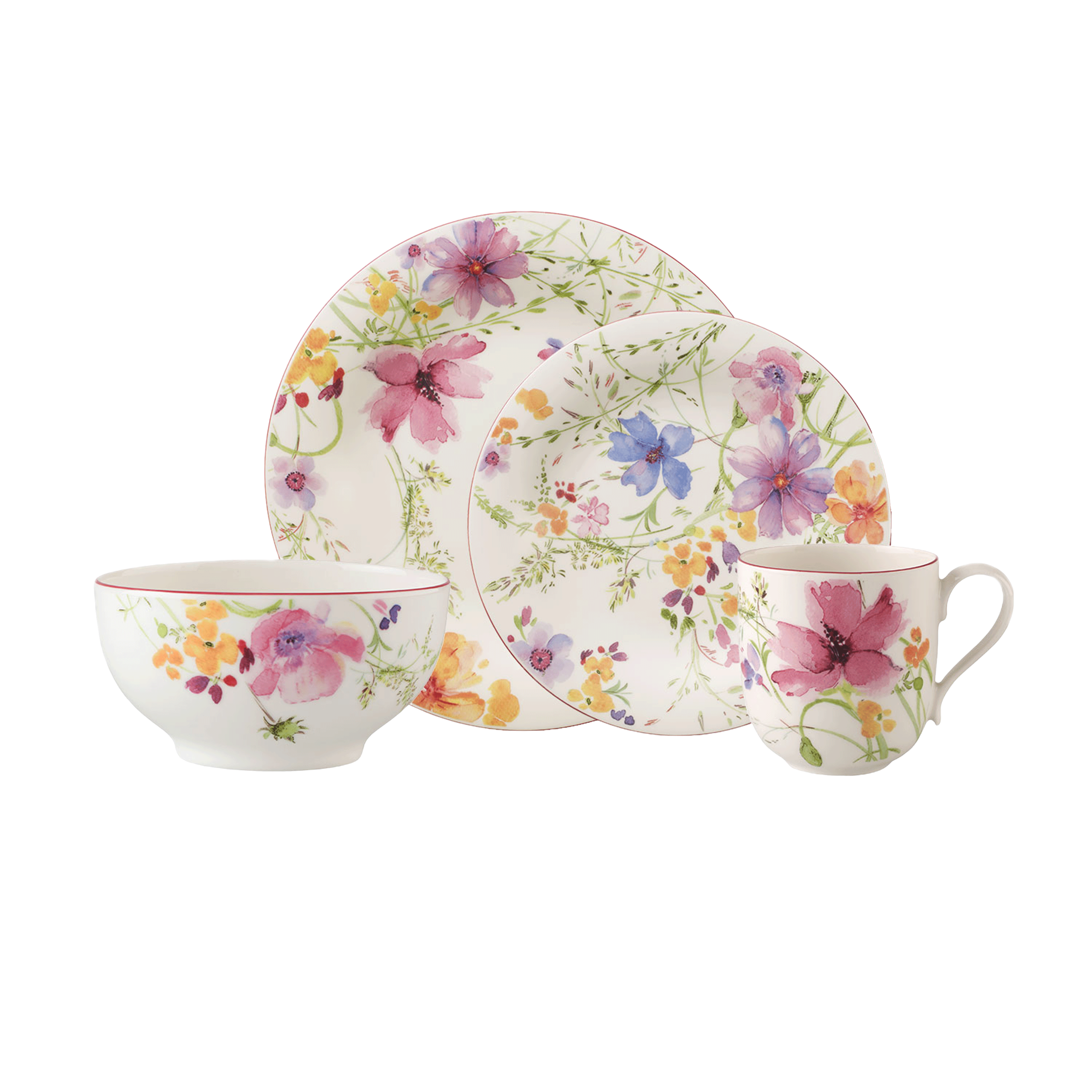 Mariefleur Starter set Multi-colored, Premium Porcelain