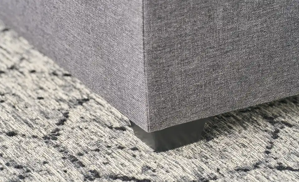 Boxspringbett Kety 140 cm Grau
