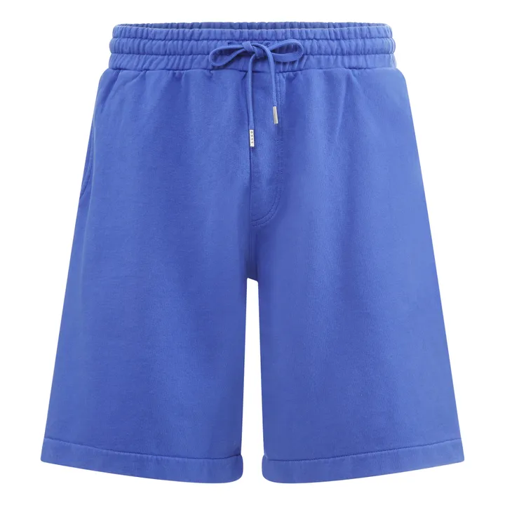 SMALLABLE BASICS Short Homme Molleton Bio | Bleu indigo