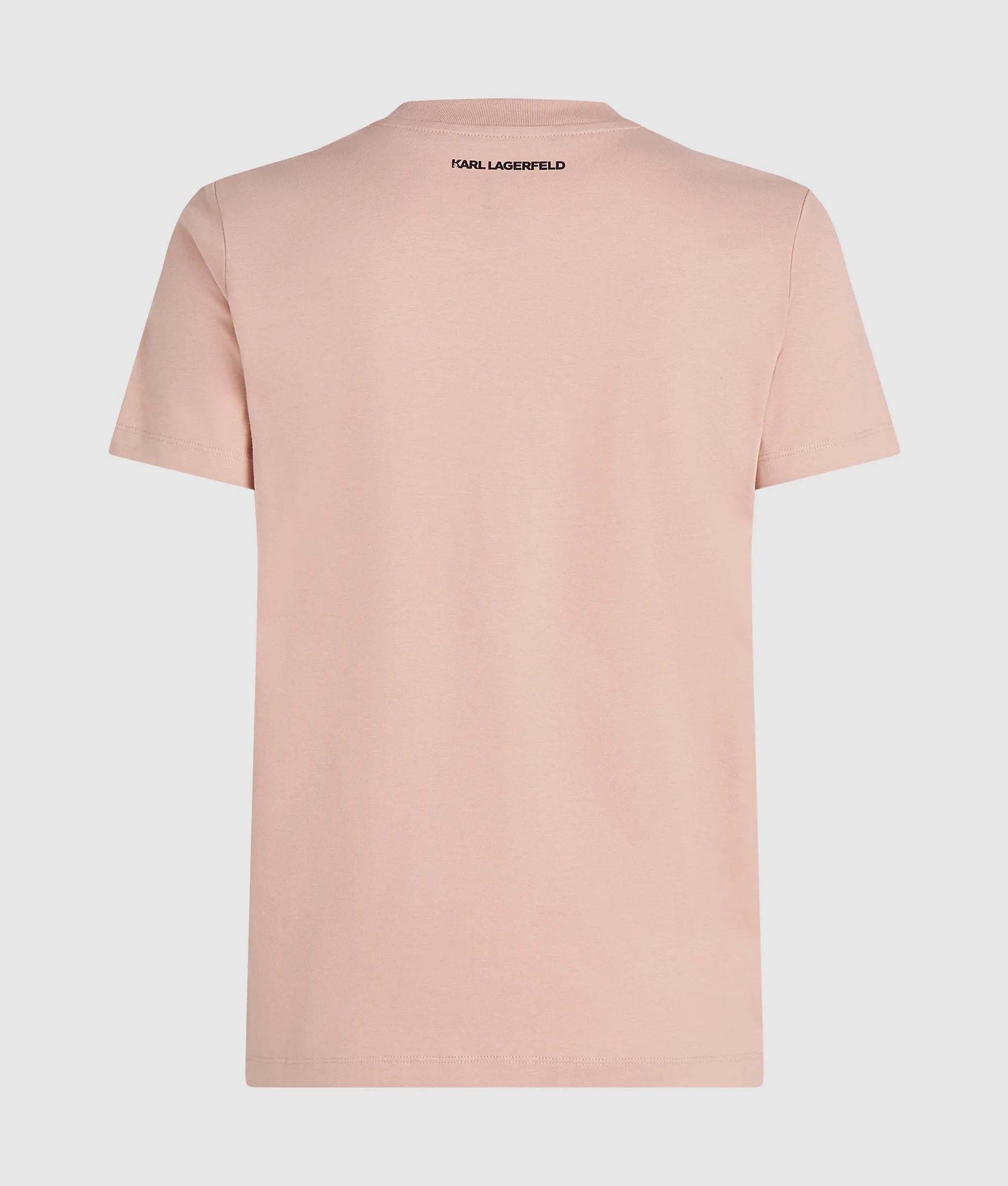 Rue St-Guillaume T-shirt met reguliere pasvorm