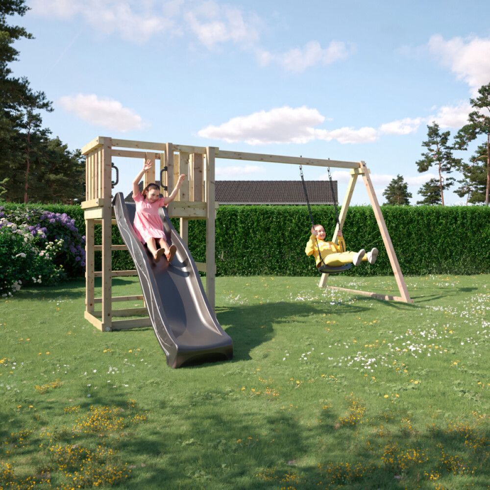 LEKESTATIV PLUS PLAY MED SKLIE OG HUSKESETE