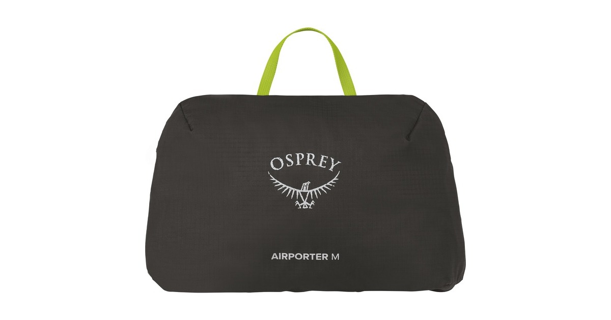 OspreyAirporter Medium tas  (Zwart, 45 - 75 liter)