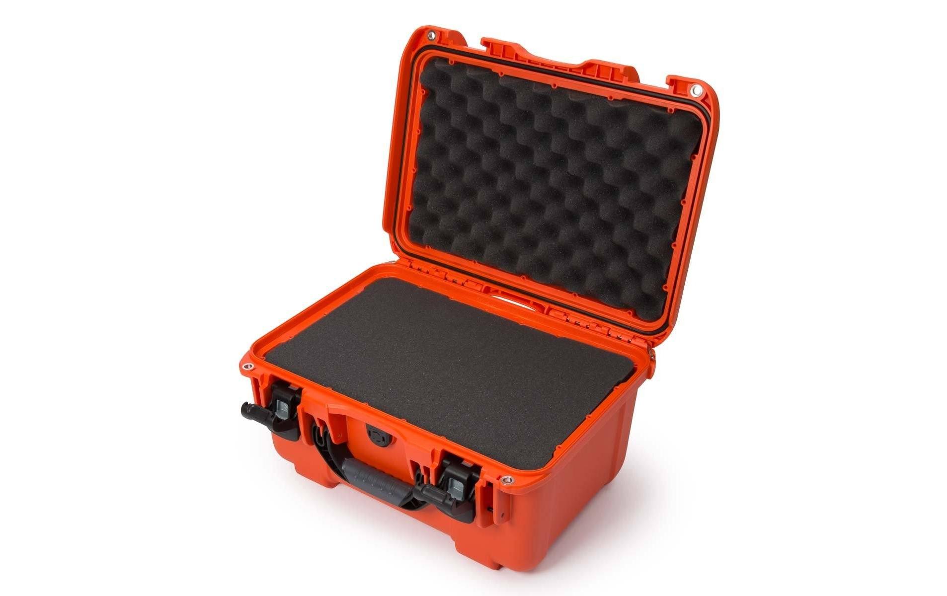 Kunststoffkoffer 918 - mit Schaum Orange<br>Leichter, wasserdichter und robuster Hartschalenkoffer