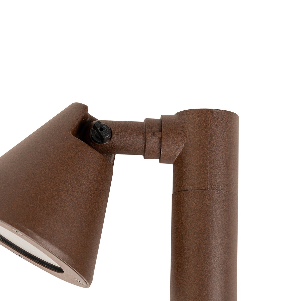 Moderne buitenpaal, roestbruin, 30 cm, IP44, verstelbaar - Ciara