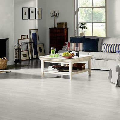 Revêtement sol PVC Tarkett Derby Essentials blanc 4m (vendu au m²)