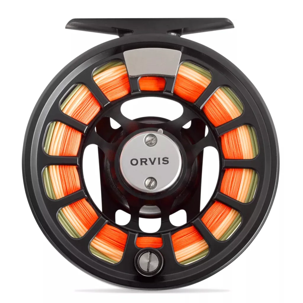 Orvis Hydros V Large Arbor Fluesnelle #9-11 Sort