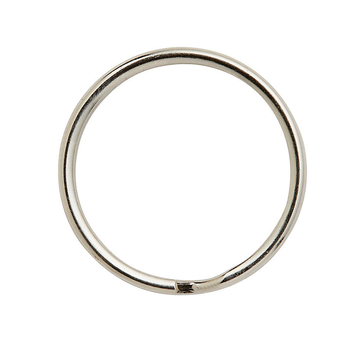 Lot de 4 anneaux brisés ø22 mm