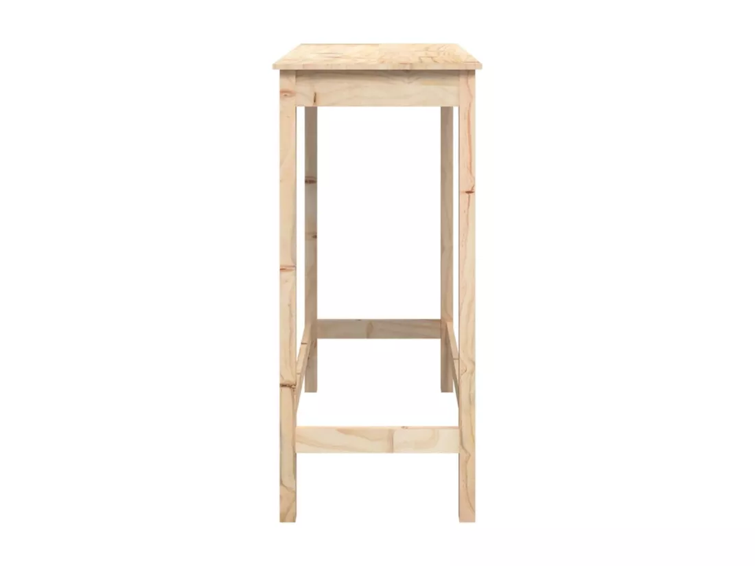 Table de bar 100x50x110 cm bois massif de pin