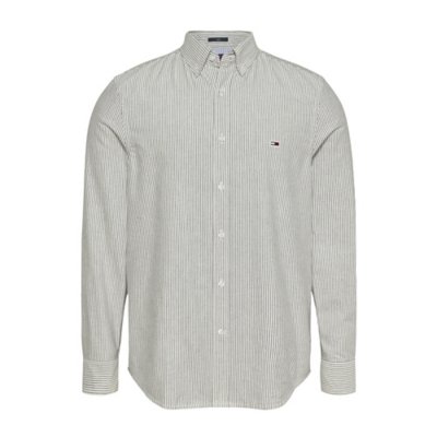 Chemise à manches longues homme Tjm Slim Stripe Oxford TOMMY HILFIGER