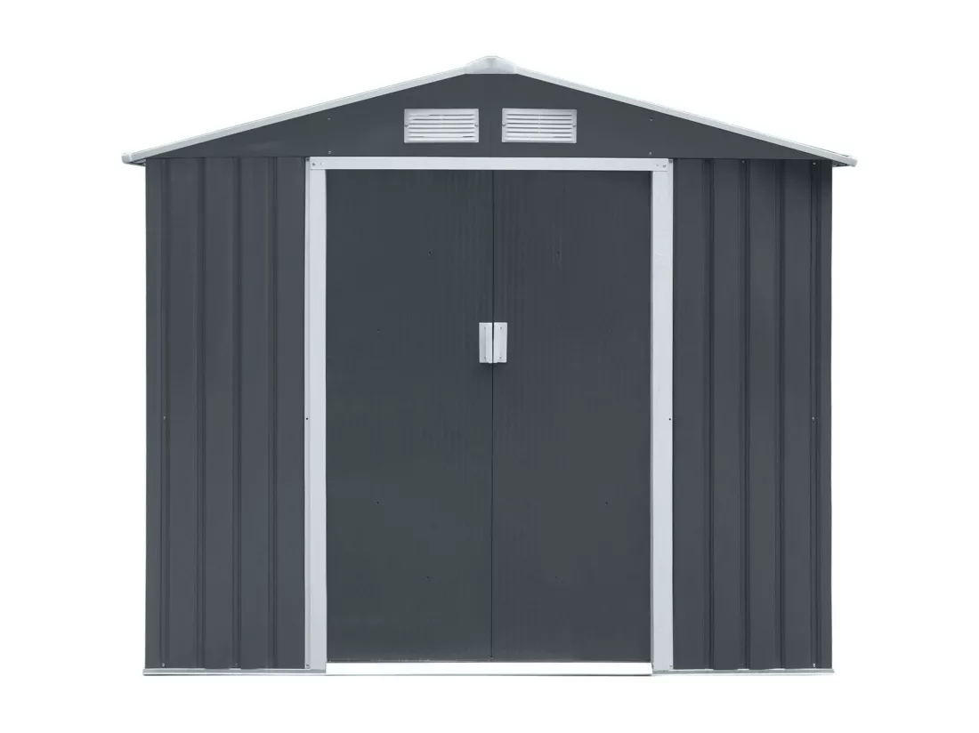 Abri de jardin en métal