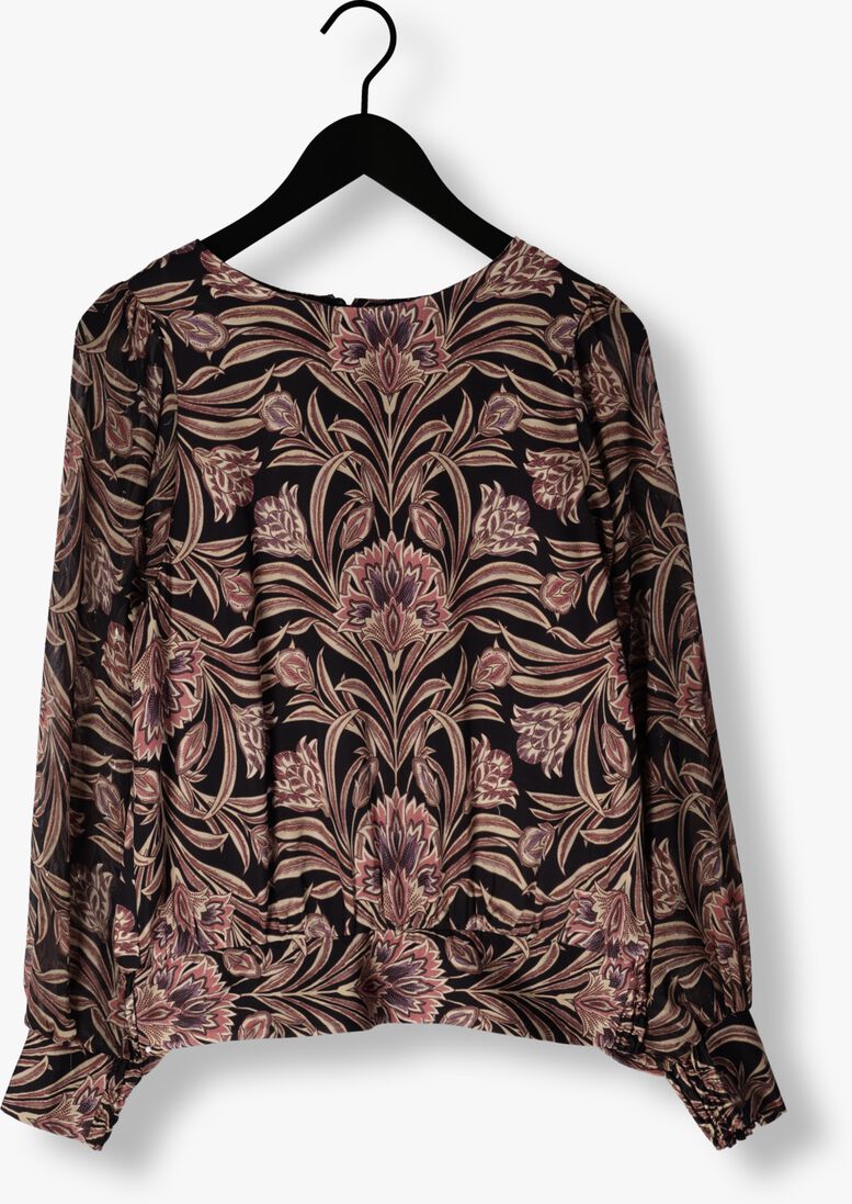 SUMMUM multi summum blouse top flowers viscose