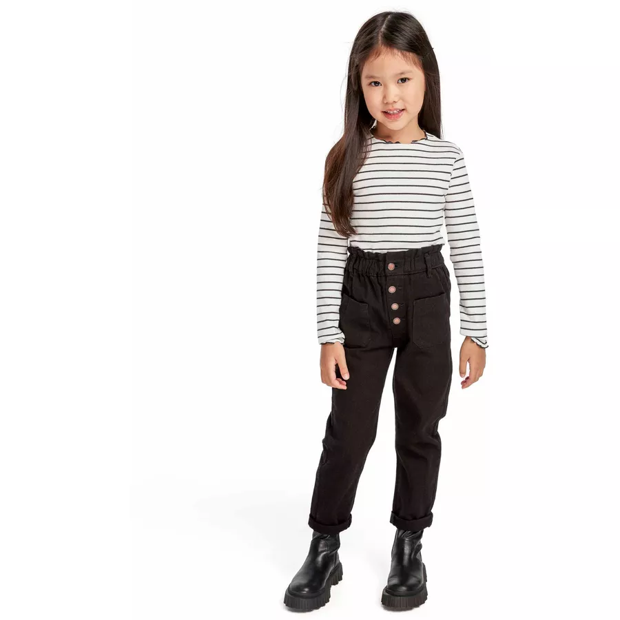 MINOTI Relax-fit-Jeans Denim-Schwarz