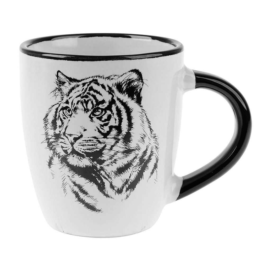 Tasse JUMBO tigre grès 10cl