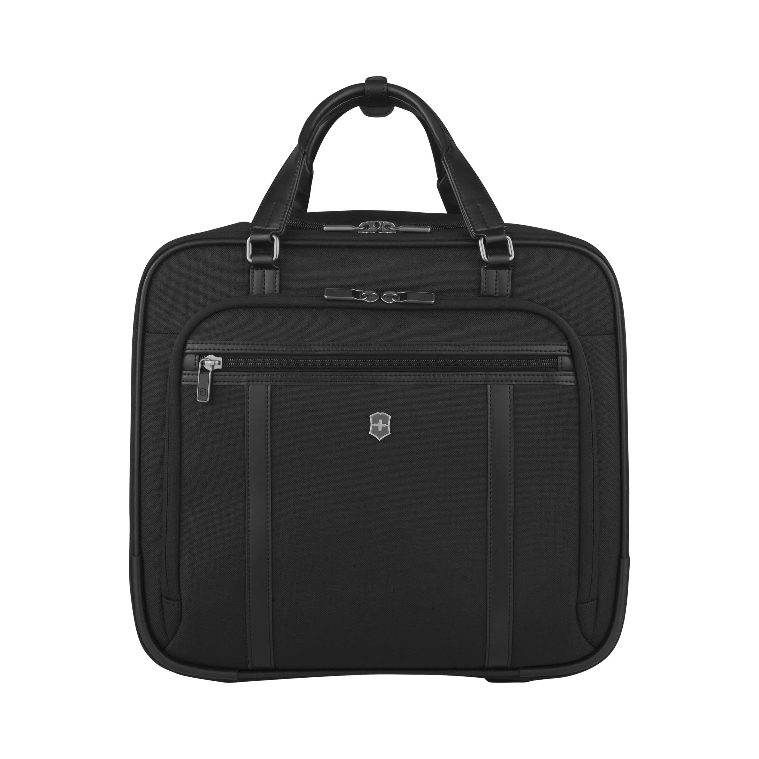 Werks Professional CORDURA® Wheeled Business Brief Compact-schwarz