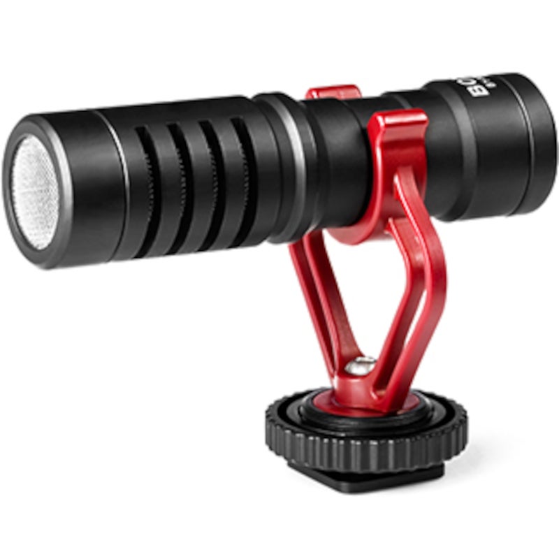 Boya BY-MM1 cardioïde microfoon voor smartphones en DSLR camera's