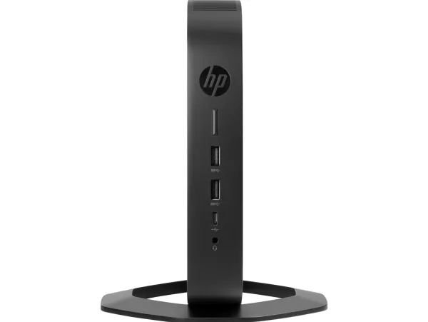 HP t640 - Tynd klient - SFF - 1 x Ryzen Embedded R1505G / op til 3.3 GHz - RAM 8 GB - flash 128 GB - Radeon Vega 3 - Gigabit Ethernet - Windows 10 IoT Enterprise for Thin Clients 64-bit - skærm: ingen