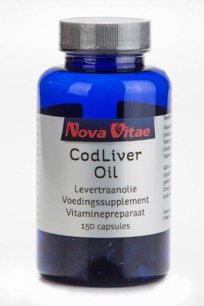 Nova Vitae Levertraan a & d 150cap