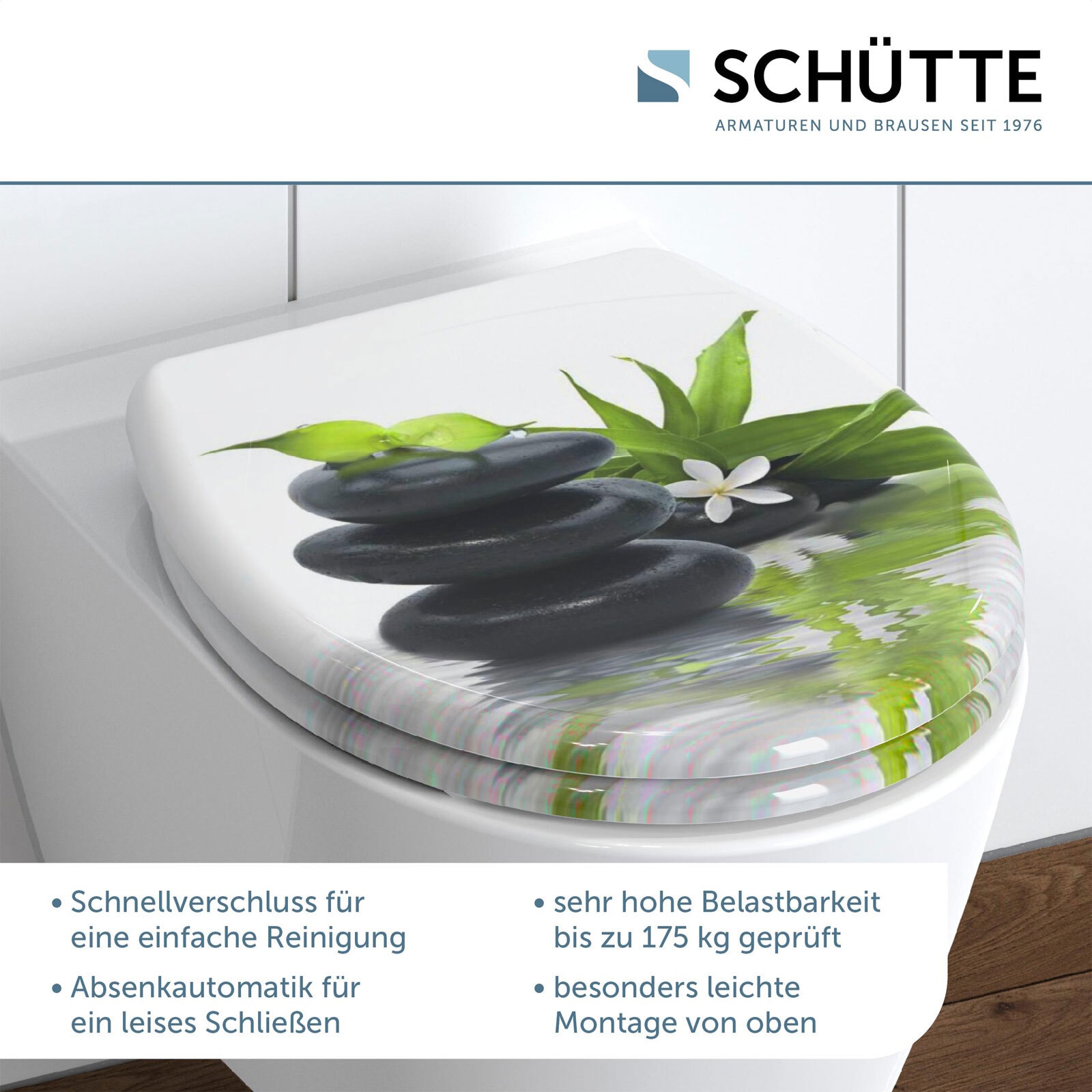 SCHÜTTE Duroplast WC-Sitz Jasmin