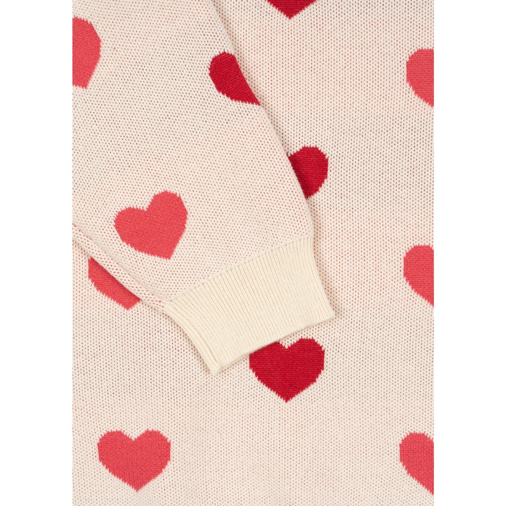 Køb Konges Sløjd Coeur Coloré Duo Pink Lapis Strik Kjole GOTS