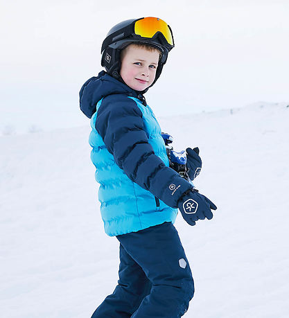 Color Kids Steppjacke - Blau/Navy