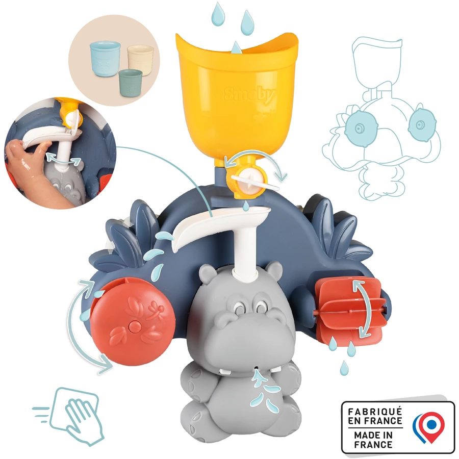 Little Smoby HIPP'O Badewannenspielzeug