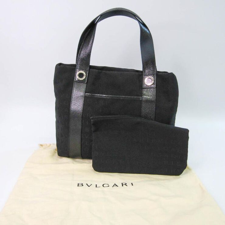 Bvlgari Vintage Bvlgari Shoulder Bag Black