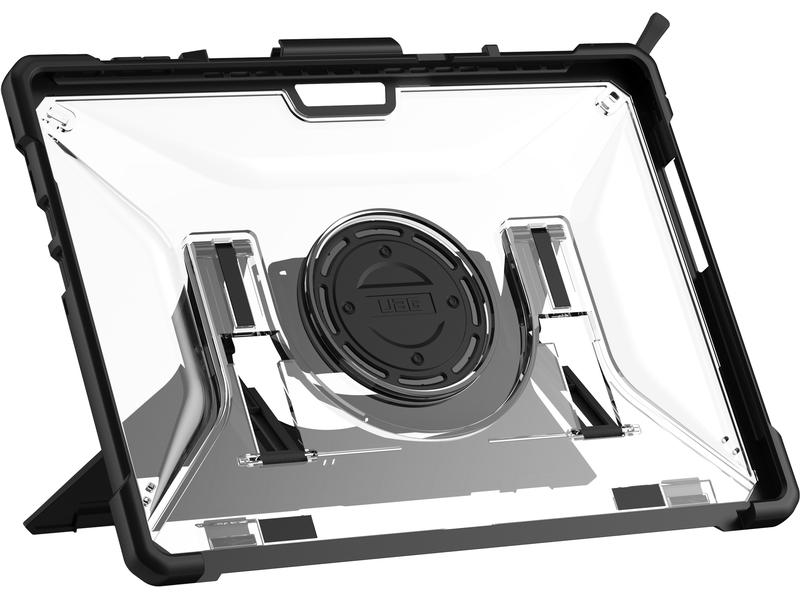 UAG Tablet Back Cover Plasma Surface Pro 9 / 10 / 11 Robuste Tablet-Schutzhülle mit Handschlaufe für das Microsoft Surface Pro Pro 9 / 10 / 11