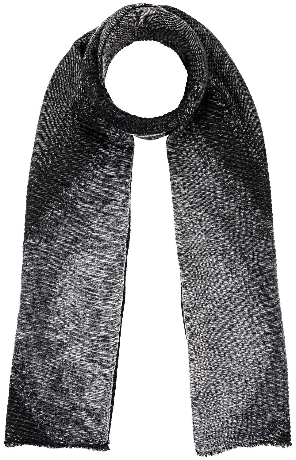 Schal - Black Ombré