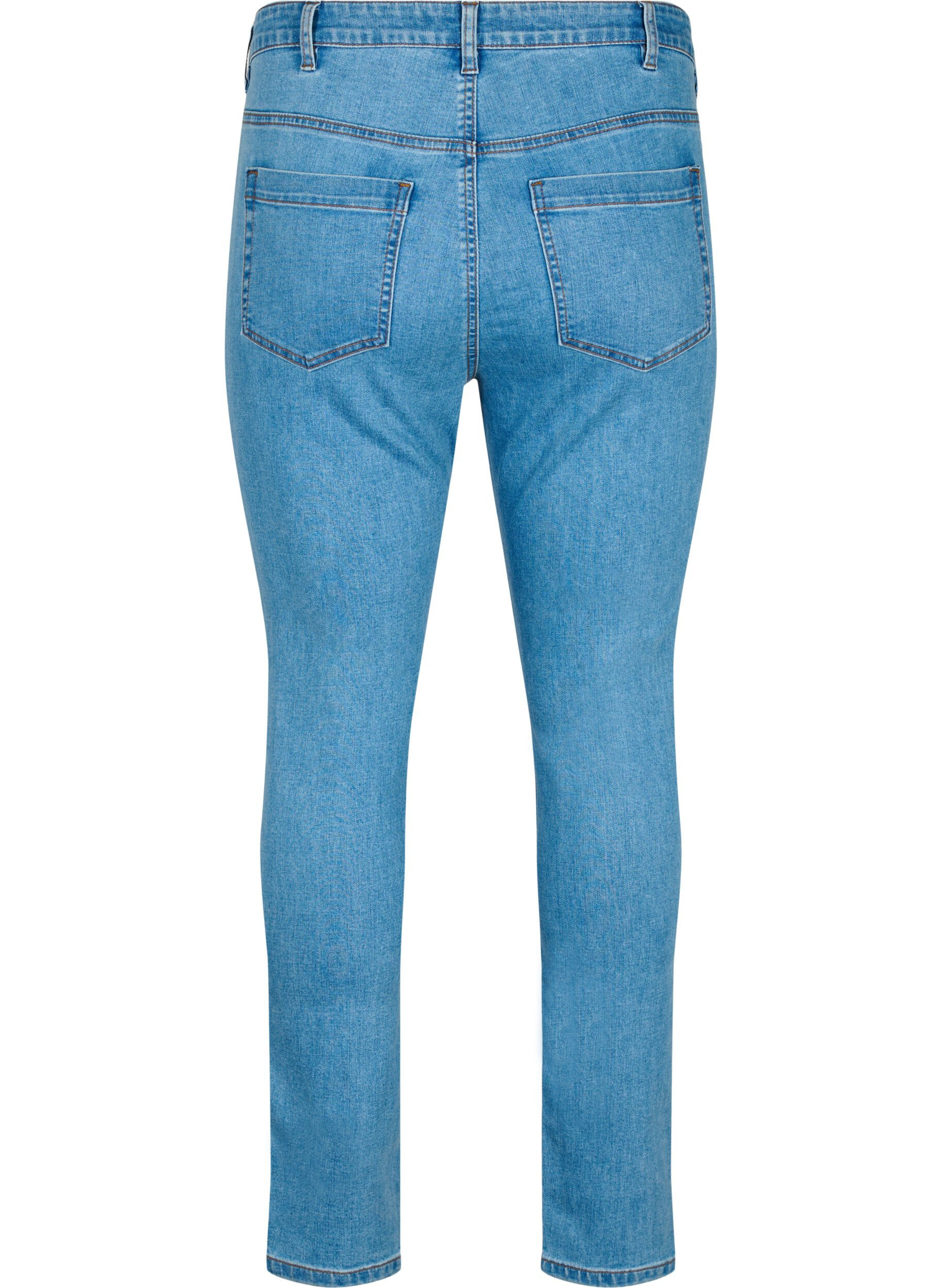 Amy jeans med høj talje og super slim fit