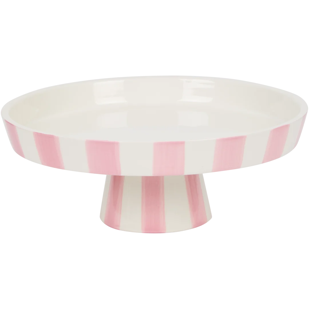 Plateau op voet Ø 28,5 x 10,5 cm | diverse kleuren
