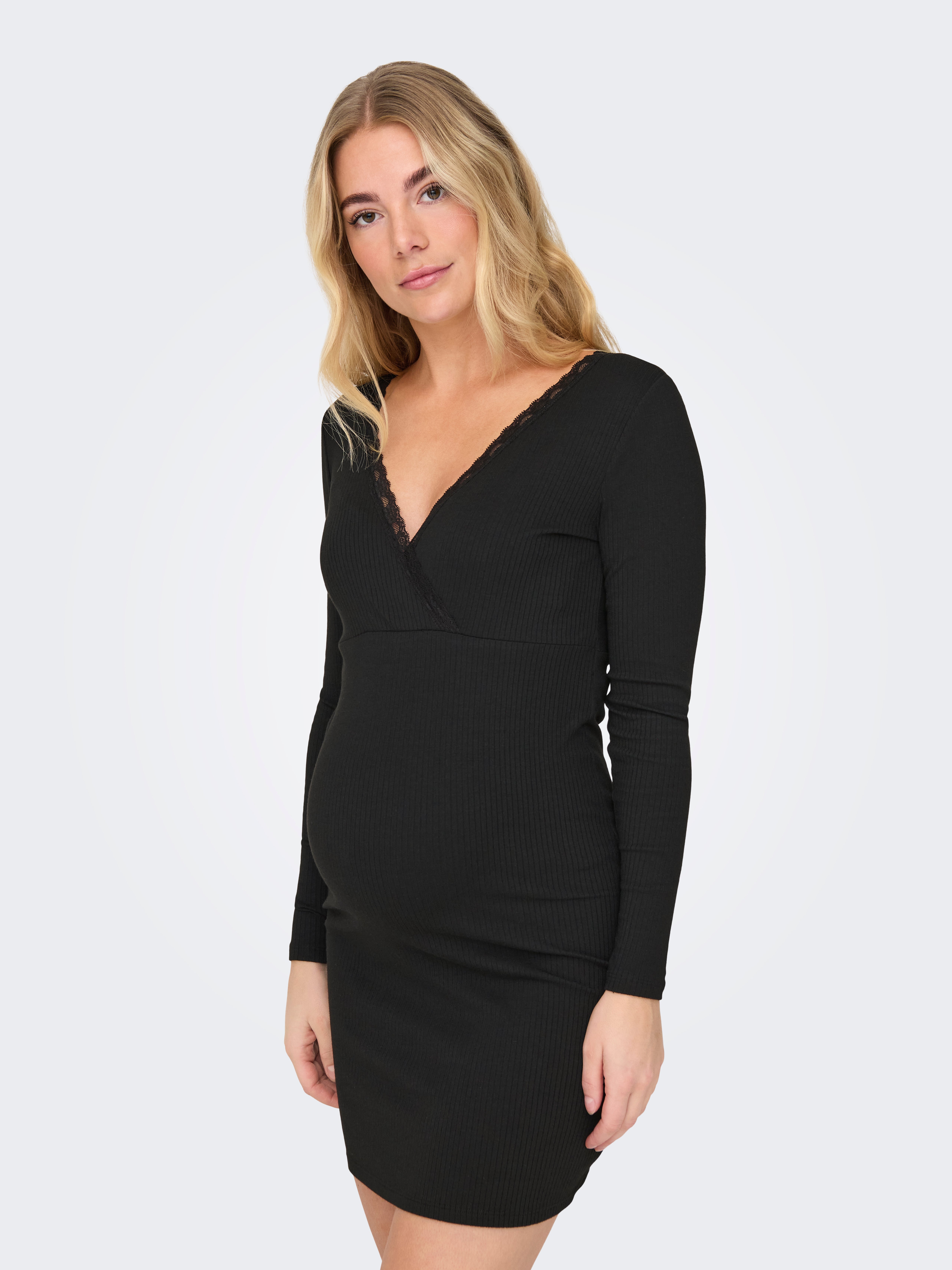 OLMIPASS Midikleid Black