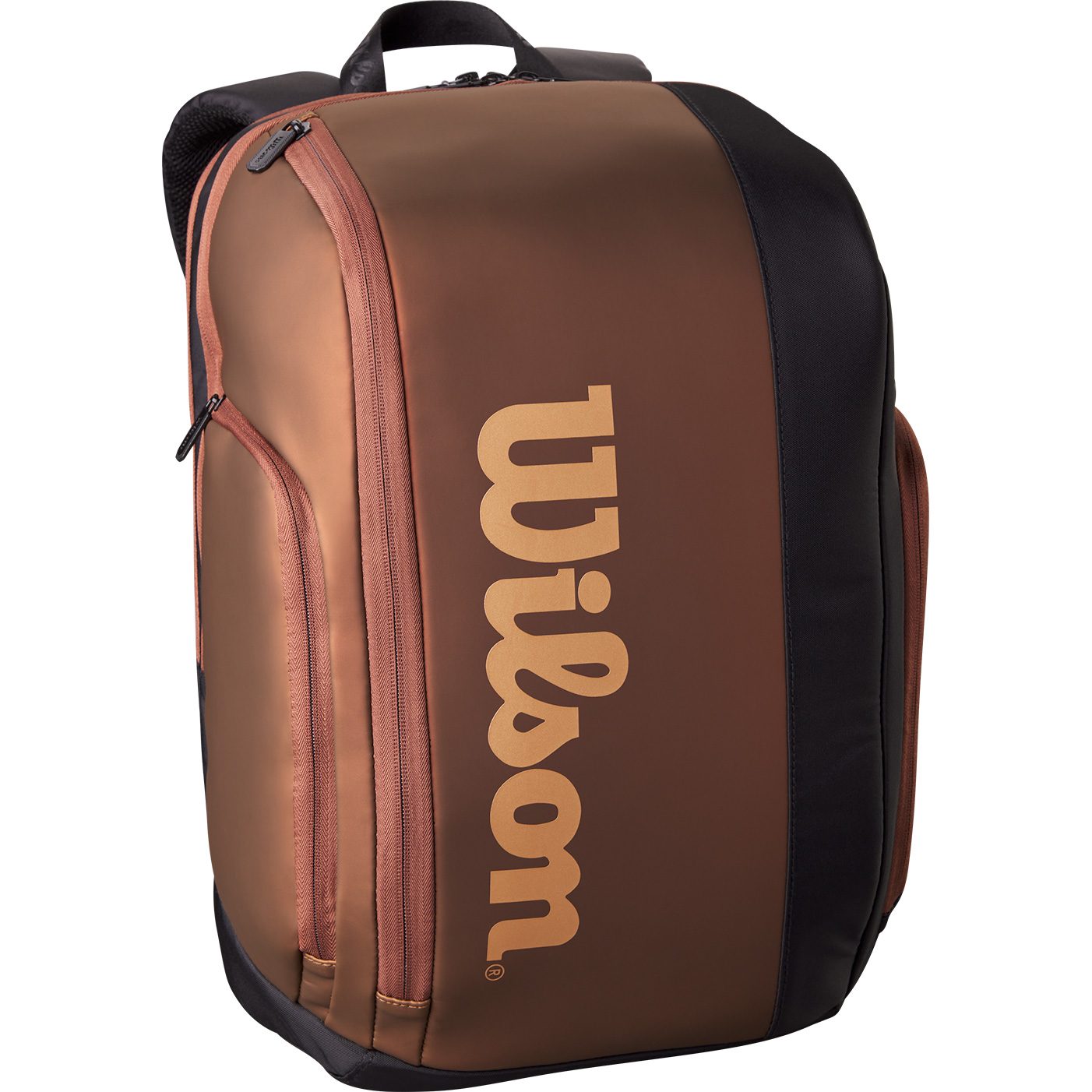 Wilson Pro Staff V14 Super Tour Tennisrucksack bronze