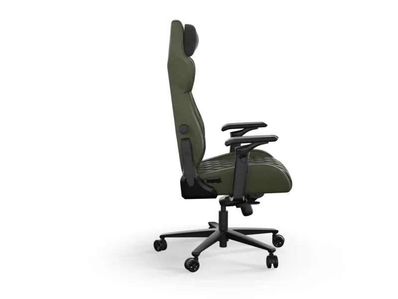CORSAIR TC500 LUXE - Spillestol - armstøtter - T-formet - vippe - drejeled - tekstil - sherwood