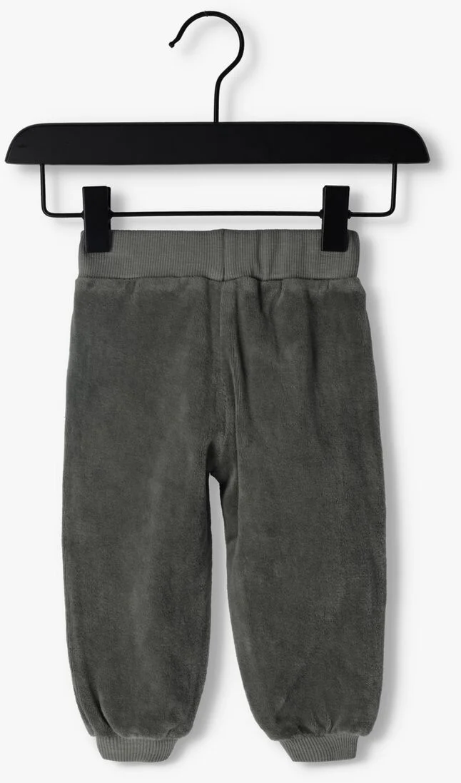 QUINCY MAE blauwe quincy mae joggingbroek velour relaxed sweatpant