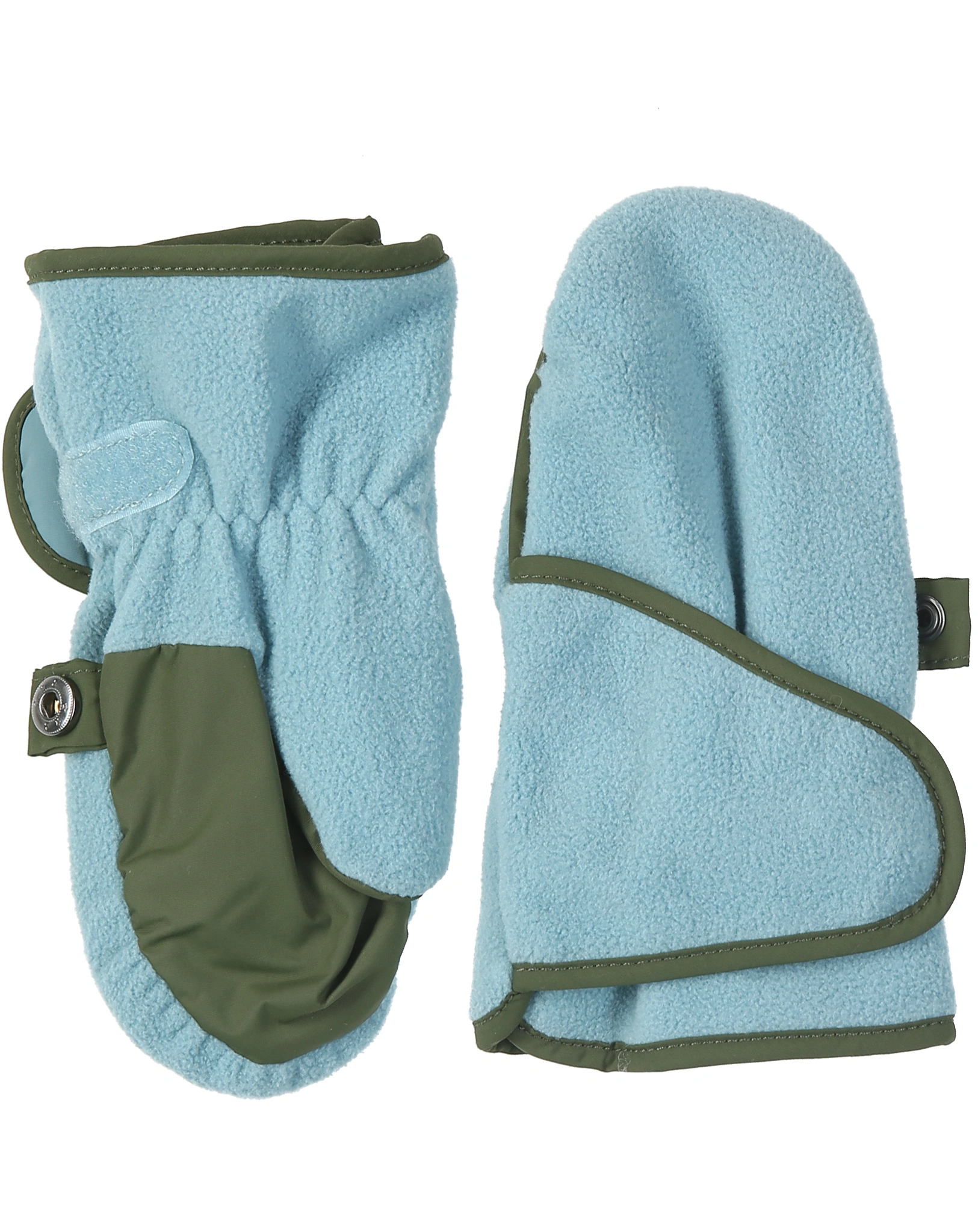 Fleece-Fäustlinge LAPANEN LIGHT in smoke blue/ bronze green