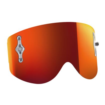 Ecran Masque Scott WORKS IRIDIUM ORANGE - RECOIL XI, 80 SERIES, OTG87 - Orange