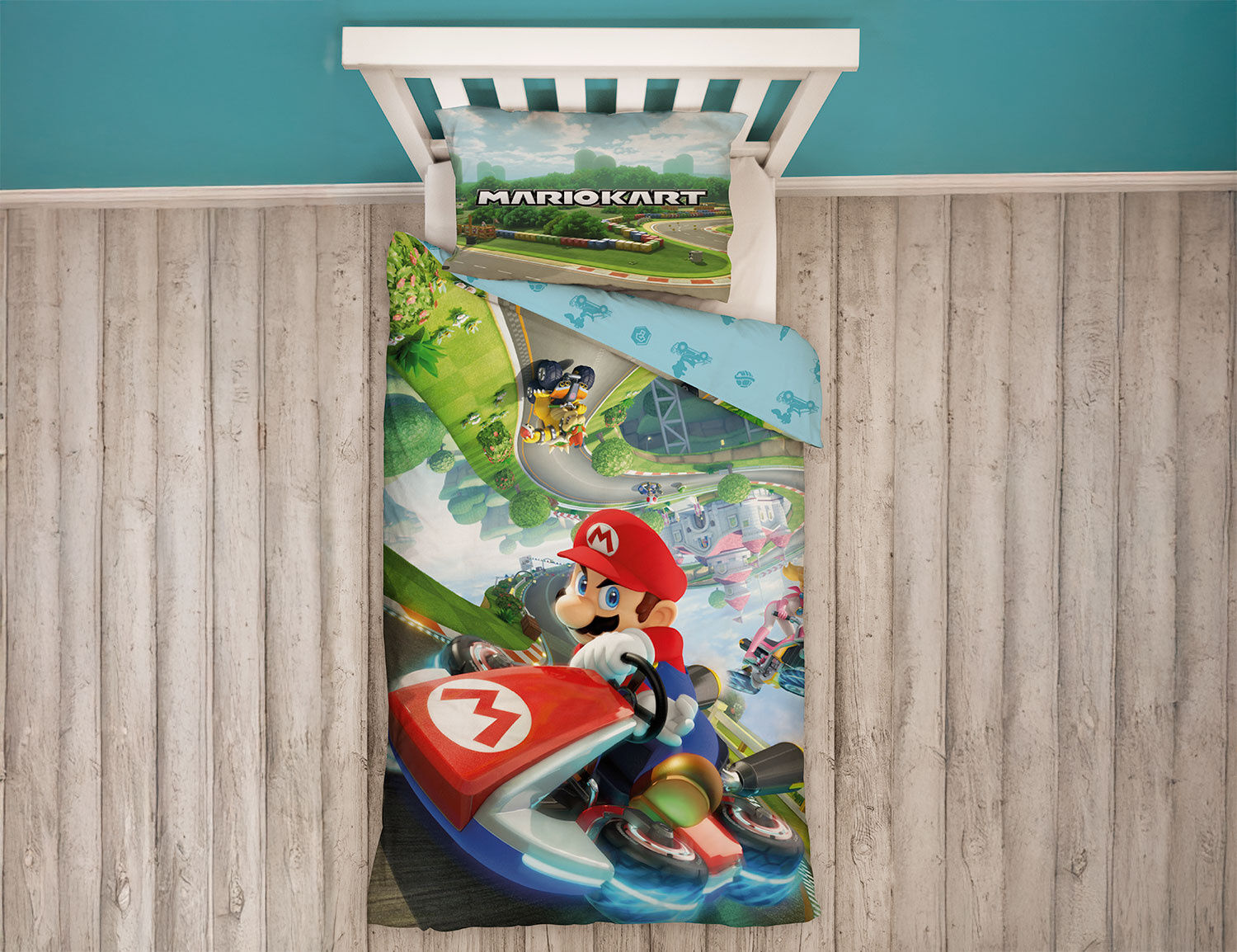 Bettwäsche mit Supermario
