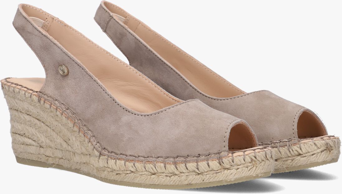 FRED DE LA BRETONIERE taupe fred de la bretoniere espadrilles 153010240