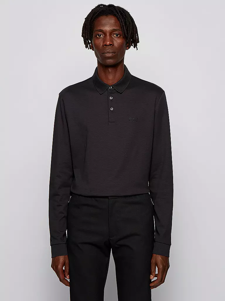 BOSS Poloshirt Regular Fit PADO 11 schwarz