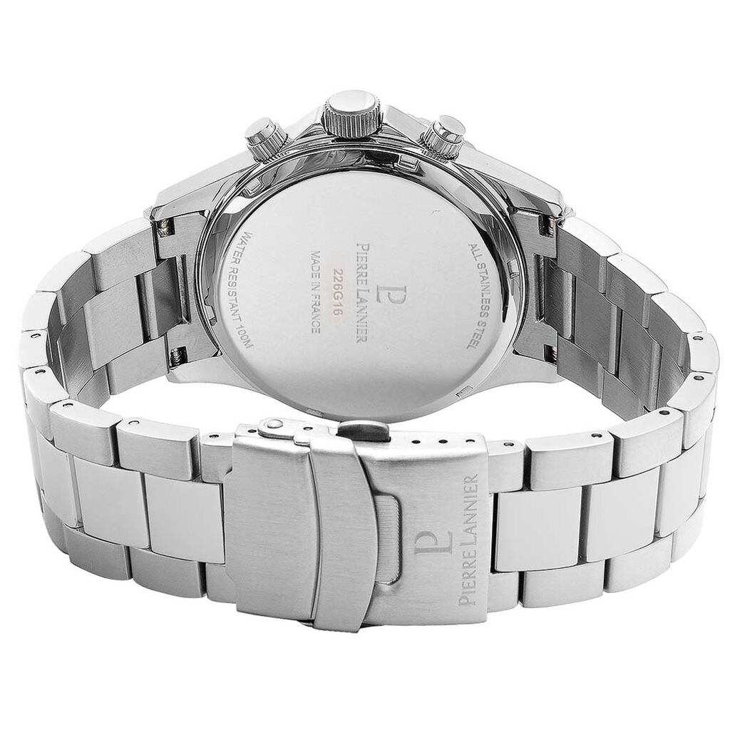 Montre Pierre Lannier Cronos Bleu
