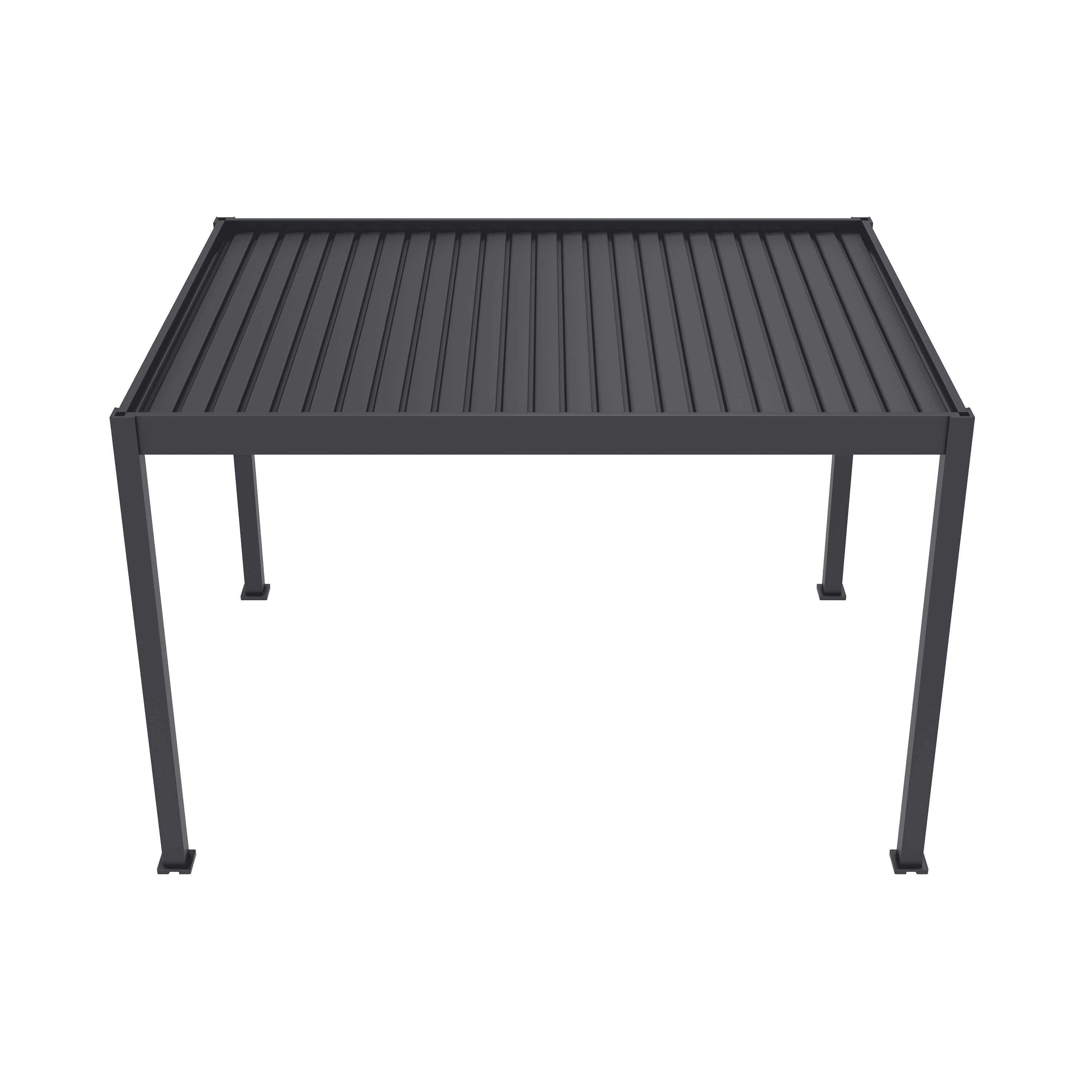 Orion Deluxe 300x400cm elektrisch overkapping met LED - antraciet