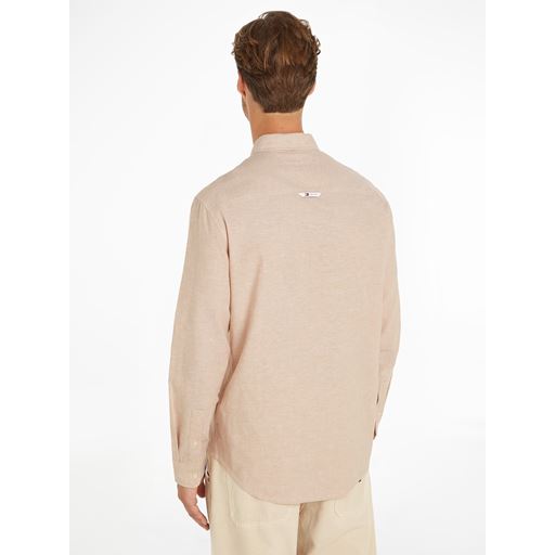 Tommy Jeans Blend Skjorte, Tawny Sand, XL