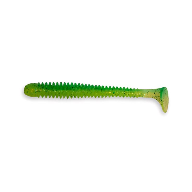 Leurre Souple Crazy Fish Vibro Worm 5” - 12Cm - Par 4