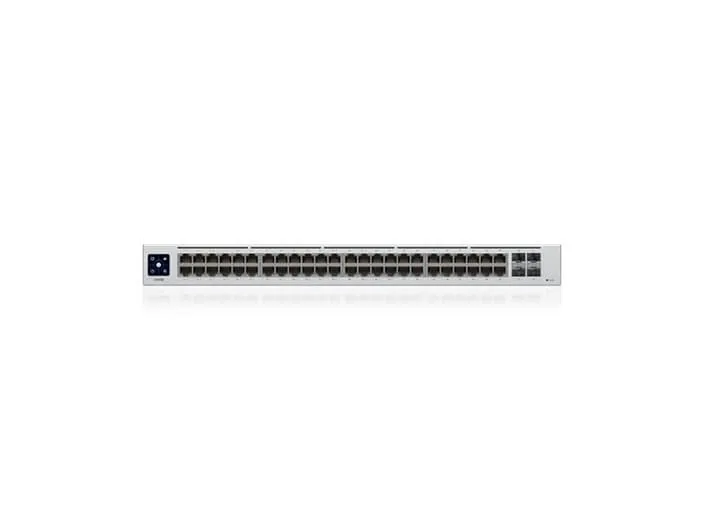 Ubiquiti UniFi Switch USW-48-POE - Switch - Administreret - 48 x 10/100/1000 (32 PoE )   4 x Gigabit SFP - monterbar på stativ, desktop - PoE  (195 W)
