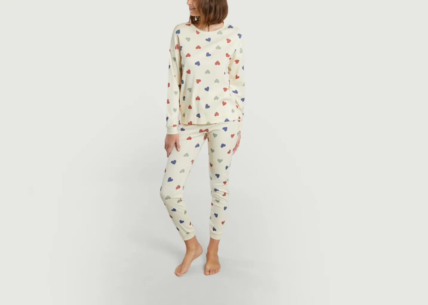 Pyjama Motif Coeur Petit Bateau