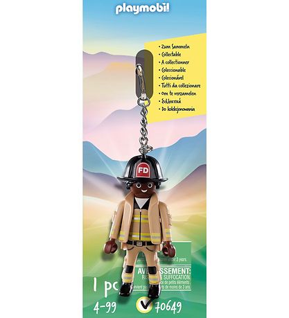 Playmobil N?glering - Brandmand - 70649