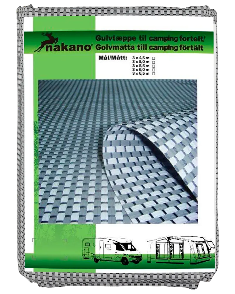 Nakano Gulvtæppe til fortelt 3 x 6 meter