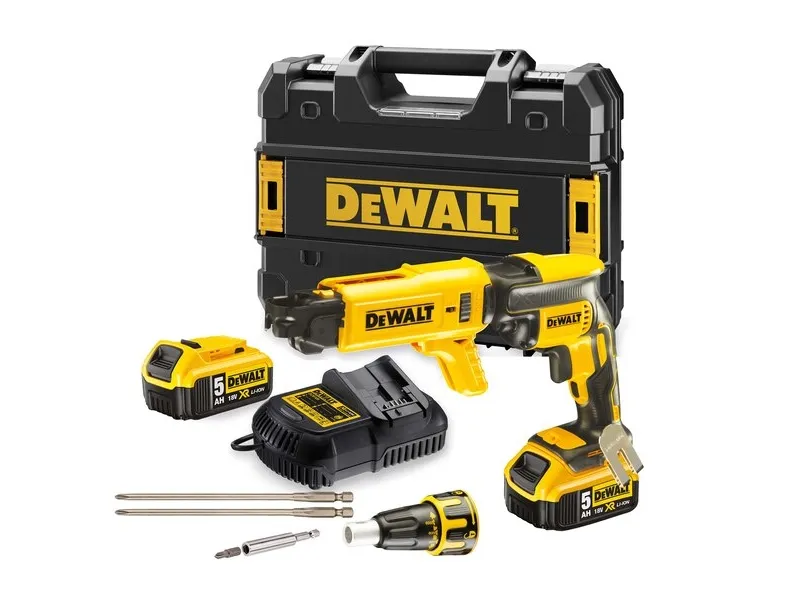 DeWALT DCF620P2K-QW - Autofremføringsskruetrækker - ledningfri - 1/4
