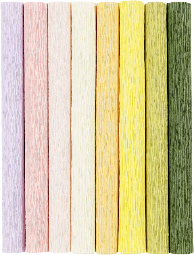 Creativ Company Crepepapir, 25x60 cm, 8 ark
