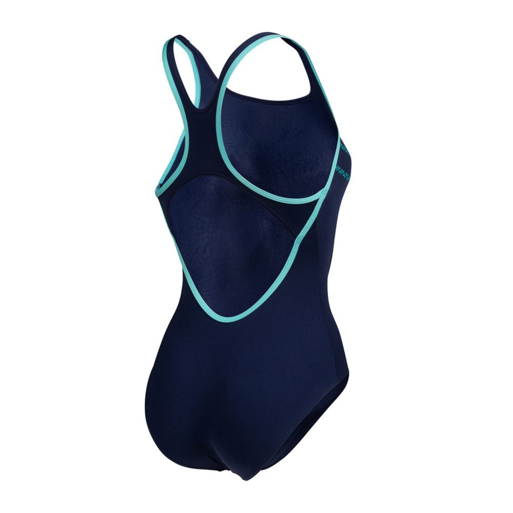 Arena LOSANGE V - Maillot de bain 1 pièce Femme navy/water
